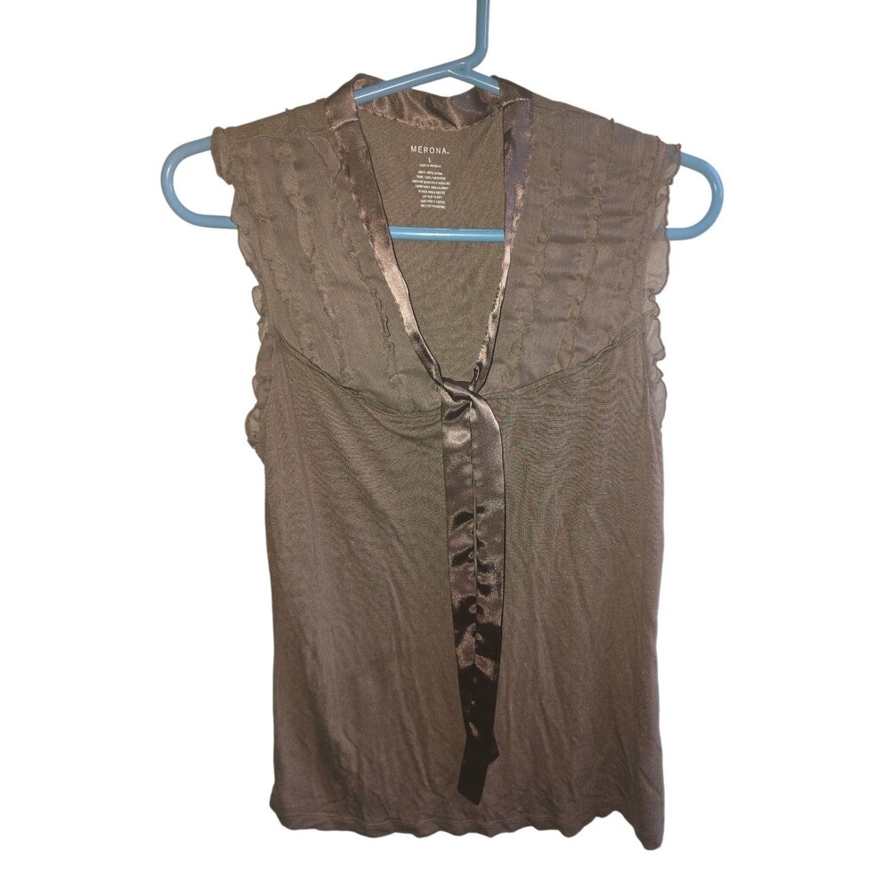 Merona Sleeves Blouse Size Large